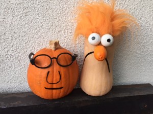 Happy Halloween from Dr. Bunsen Honeydew and Beaker!