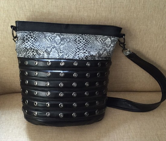 The completed handbag