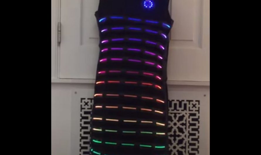 Fiber-Optic Dress