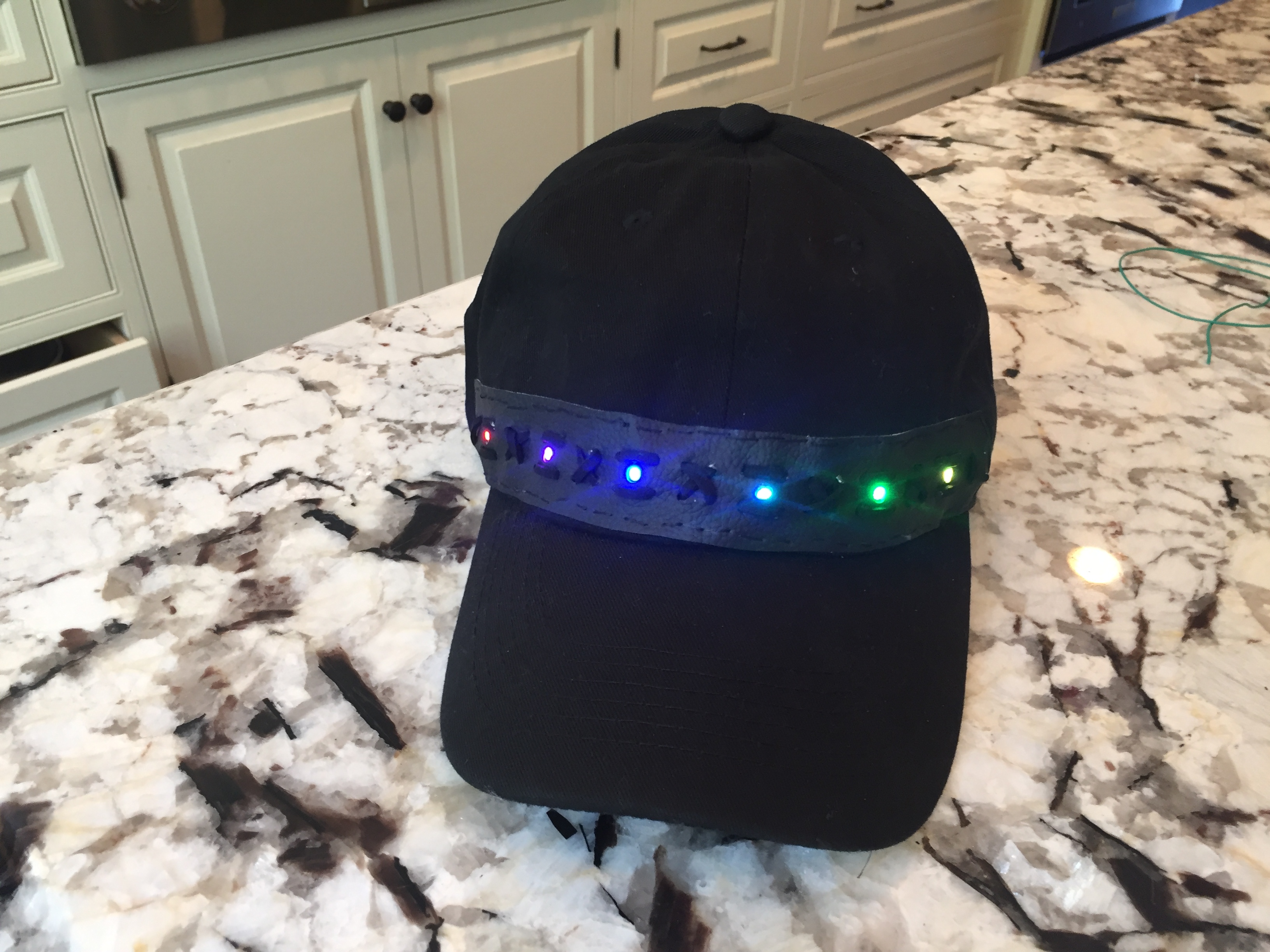 Programmable LED Hat