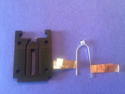 Fold copper tape