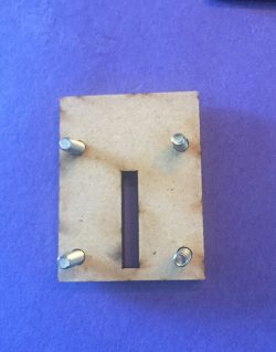 Screws in base