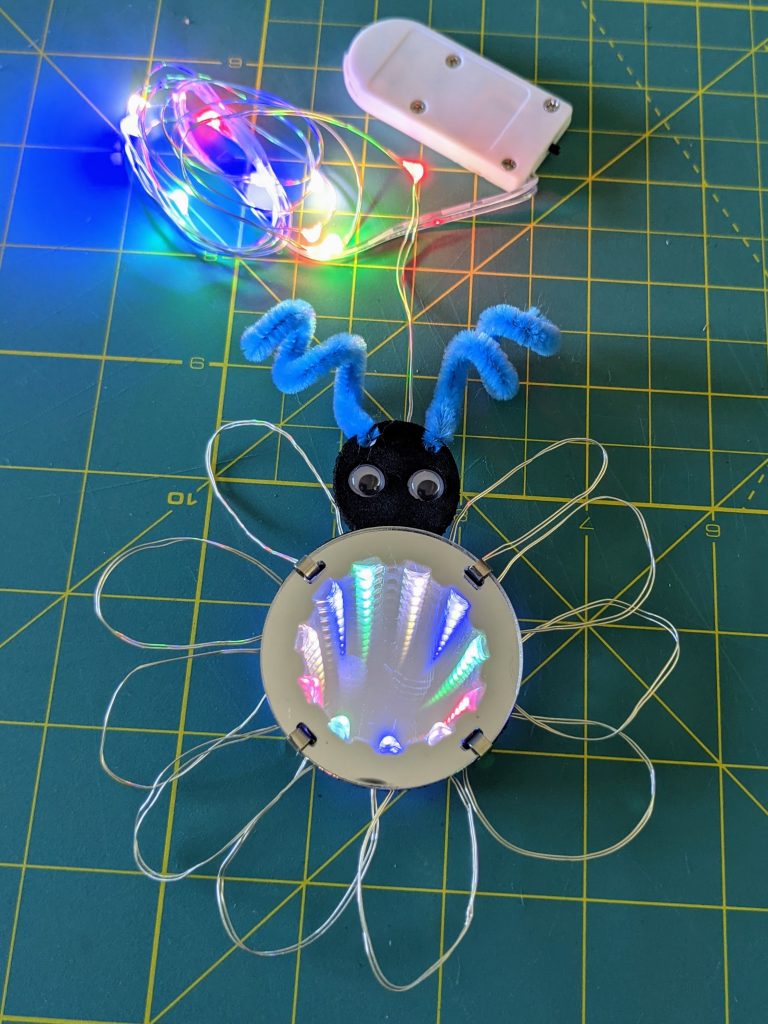 Fairy light creature assembled