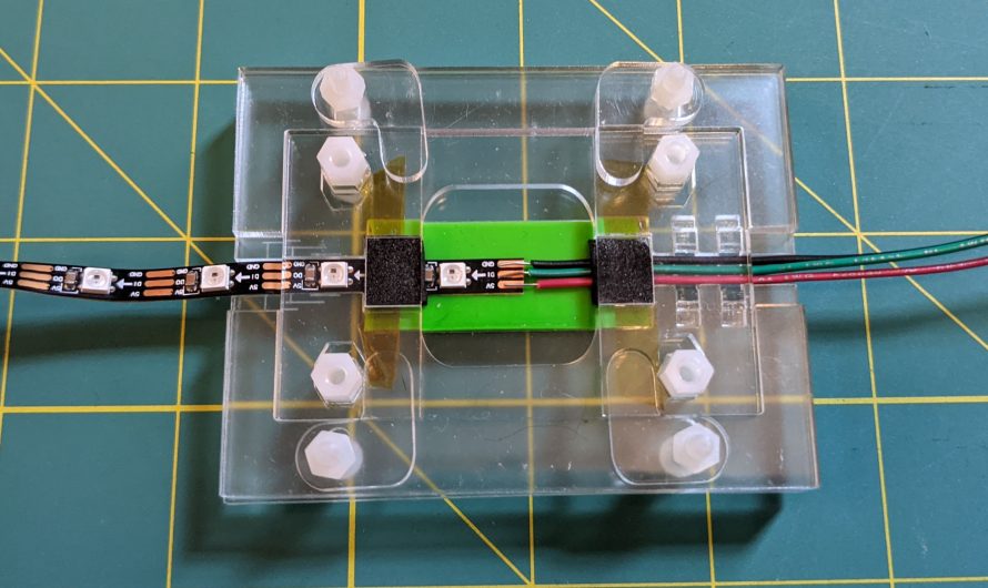 LED Strip Soldering Jig